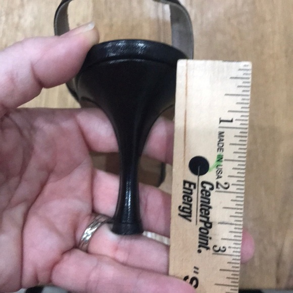 Manolo Blahnik Black Sling Back Heels - Picture 12 of 12